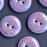 8 pcs. 17-18mm  porcelain  buttons amethyst