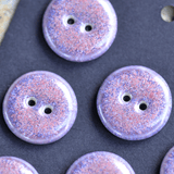 8 pcs. 17-18mm  porcelain  buttons amethyst