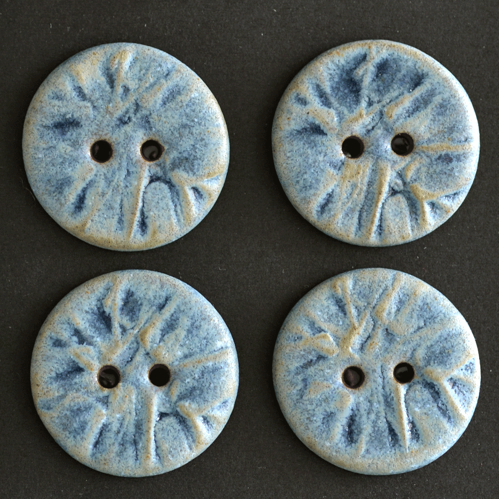 4 pcs. 23mm ceramic buttons jeans
