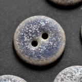 8 pcs. 17-18mm  ceramic buttons purple sugar
