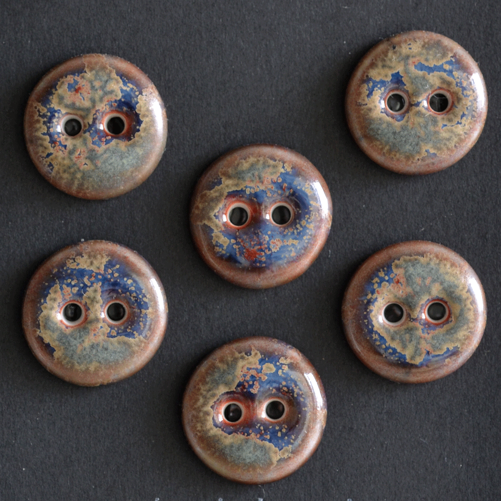 15/16mm porcelain buttons fireworks