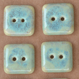 12 pcs. 16x16mm ceramic buttons nacre