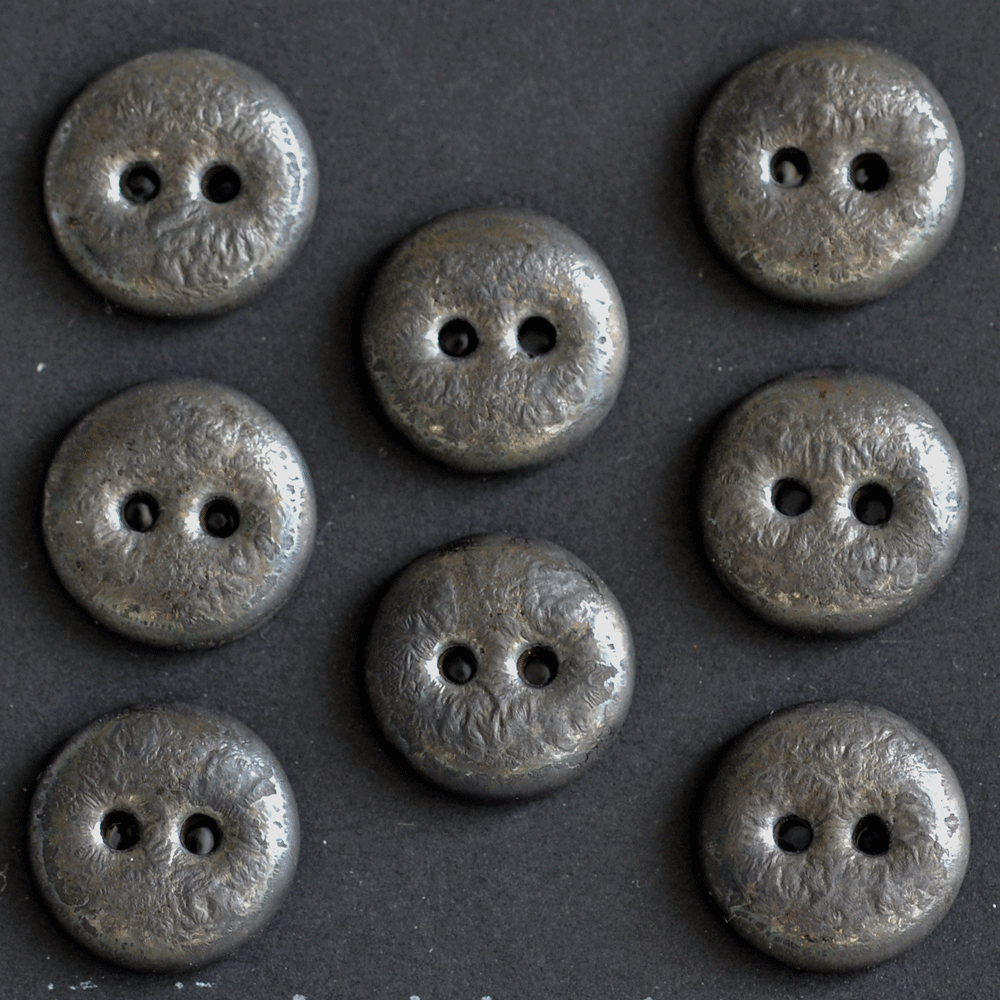 15-16mm ceramic buttons graphite