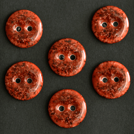 15-16 mm porcelain buttons strawberry