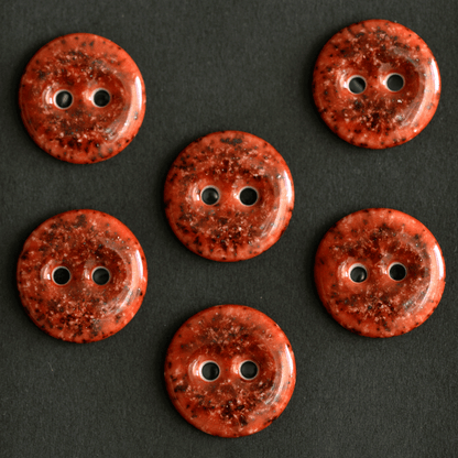 15-16 mm porcelain buttons strawberry