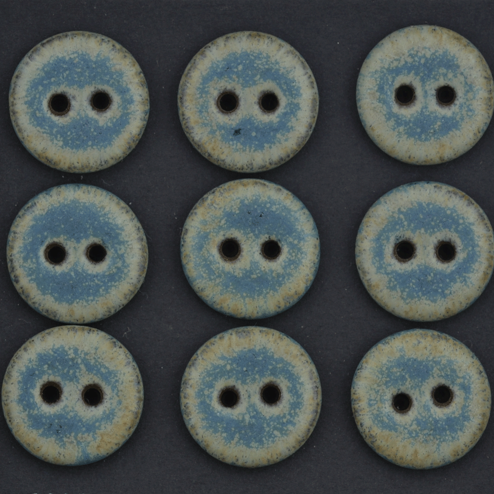9 pcs. 15-16mm ceramic buttons Birmingham