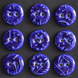 15-16 mm porcelain buttons lace electric blue
