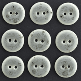 17-18mm porcelain buttons grey sprinkle
