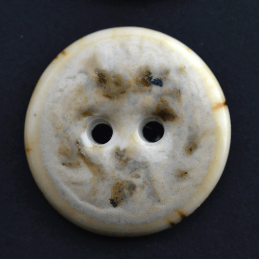 9 pcs. 17-18mm porcelain buttons cappuccino