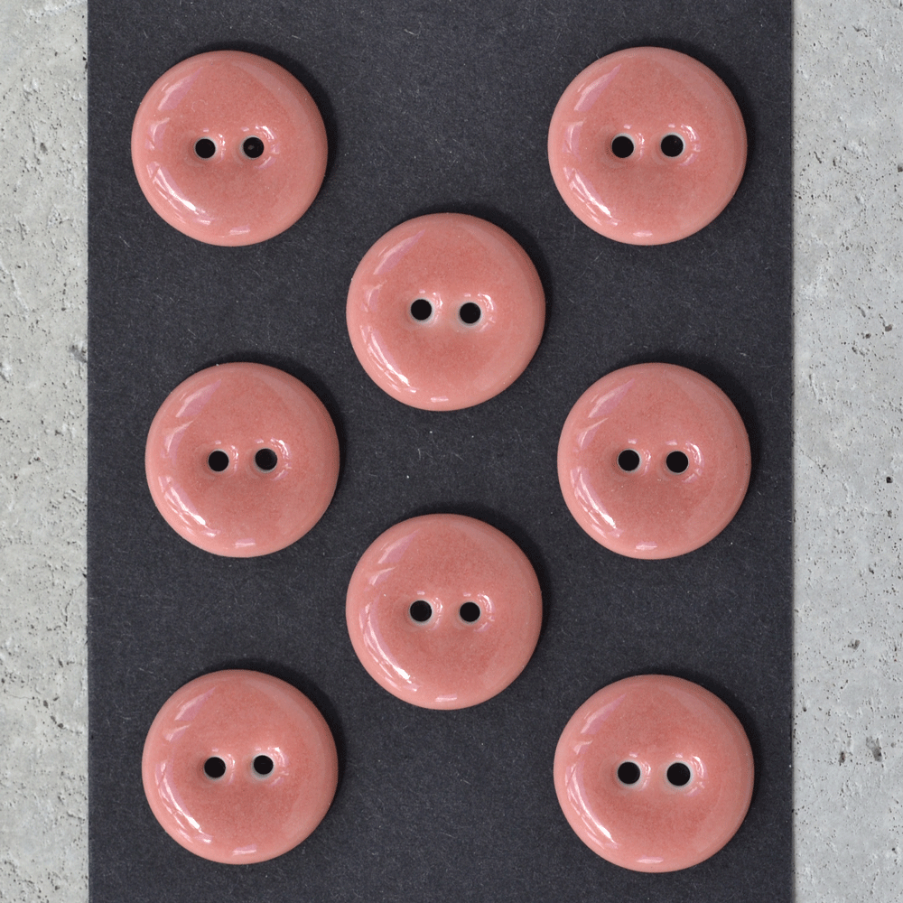 17/18mm porcelain buttons rosewood