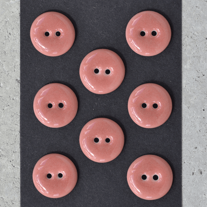 17/18mm porcelain buttons rosewood