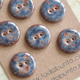 17/18mm porcelain buttons fireworks