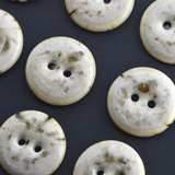9 pcs. 17-18mm porcelain buttons cappuccino