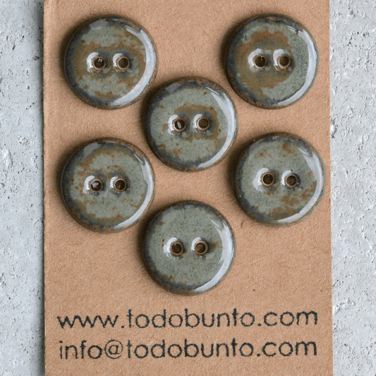 18mm ceramic buttons smoke