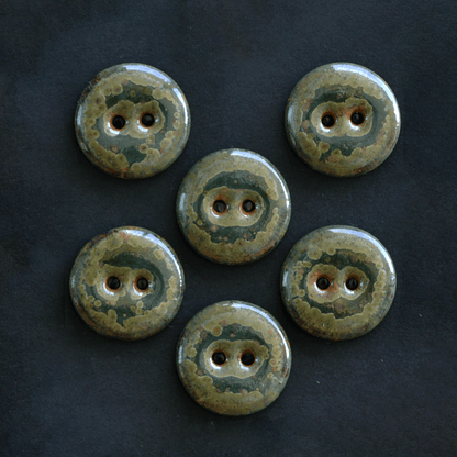 18 mm ceramic buttons swamp