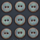 18mm ceramic buttons with bordeaux/blue gradient