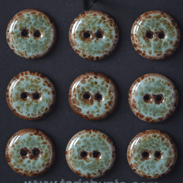 18mm ceramic buttons spots
