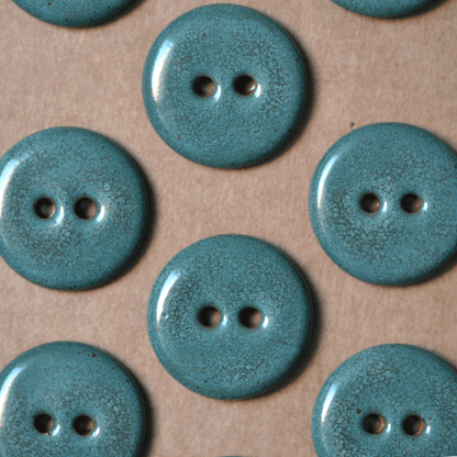 17/18mm ceramic buttons tourmaline