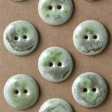 9 pcs. 17mm ceramic buttons microgreens