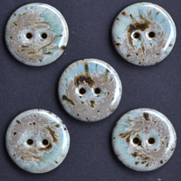 5 pcs. 23mm ceramic buttons spring