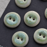 7 pcs. 17/18mm porcelain buttons biotop