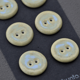 6 pcs. 23mm porcelain buttos oasis