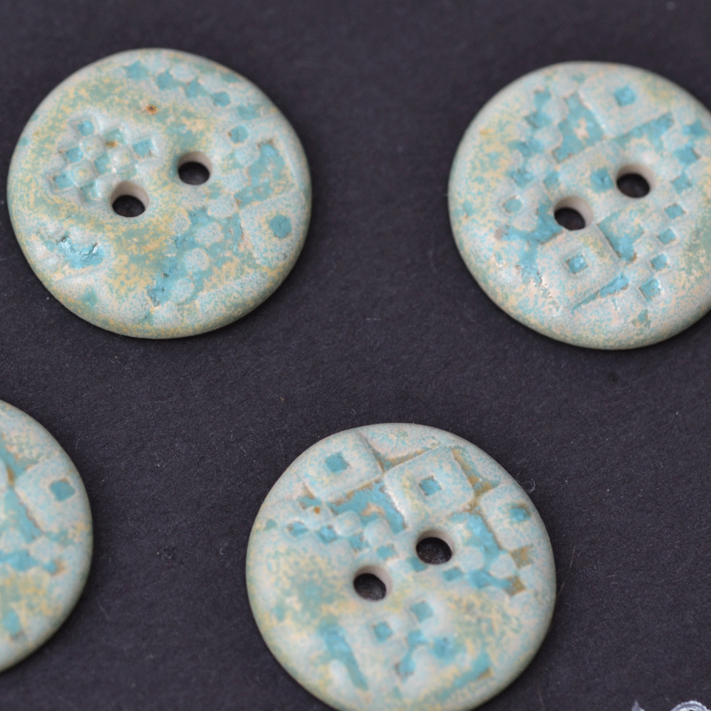 17/18mm porcelain buttons riptide