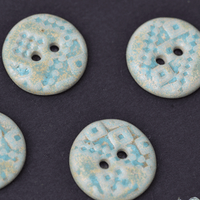 17/18mm porcelain buttons riptide