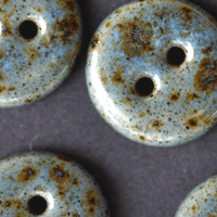9 pcs. 15-16mm ceramic buttons storm