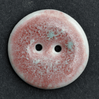 6 pcs. 22mm porcelain buttons marshmallow