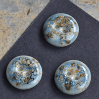 17/18mm porcelain buttons sea salt