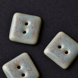 9 pcs. 16mm porcelain buttons tenderness square