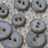 9 pcs. 15mm ceramic buttons Reykjavik