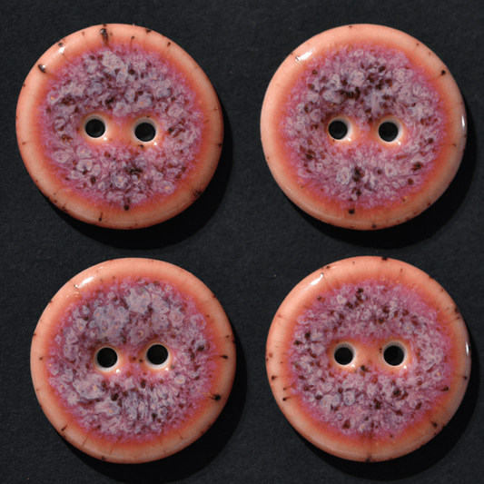 22-23 mm porcelain buttons berries
