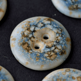 8pcs 22-23mm porcelain buttons sea salt
