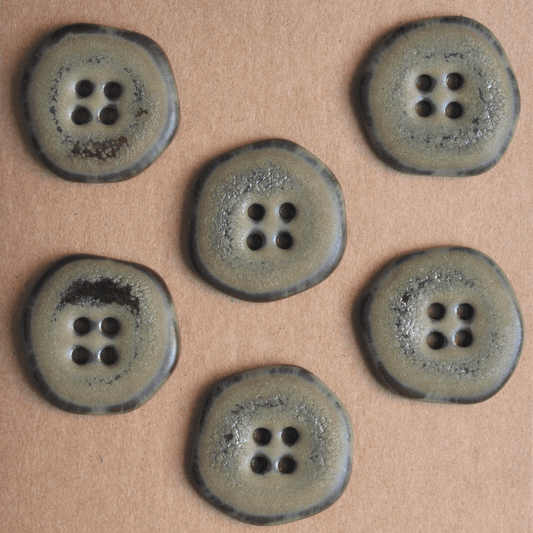22mm porcelain buttons in stone form