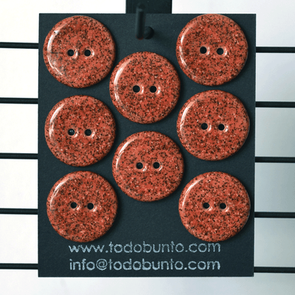 8pcs. 23 mm ceramic buttons
