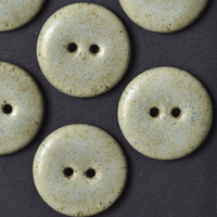 6 pcs. 23mm ceramic buttons poplar
