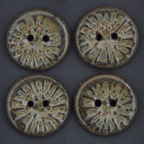 4 pcs. 23mm ceramic buttons smoke