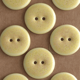 8 pcs. 22-23mm porcelain buttons parakeet yellow