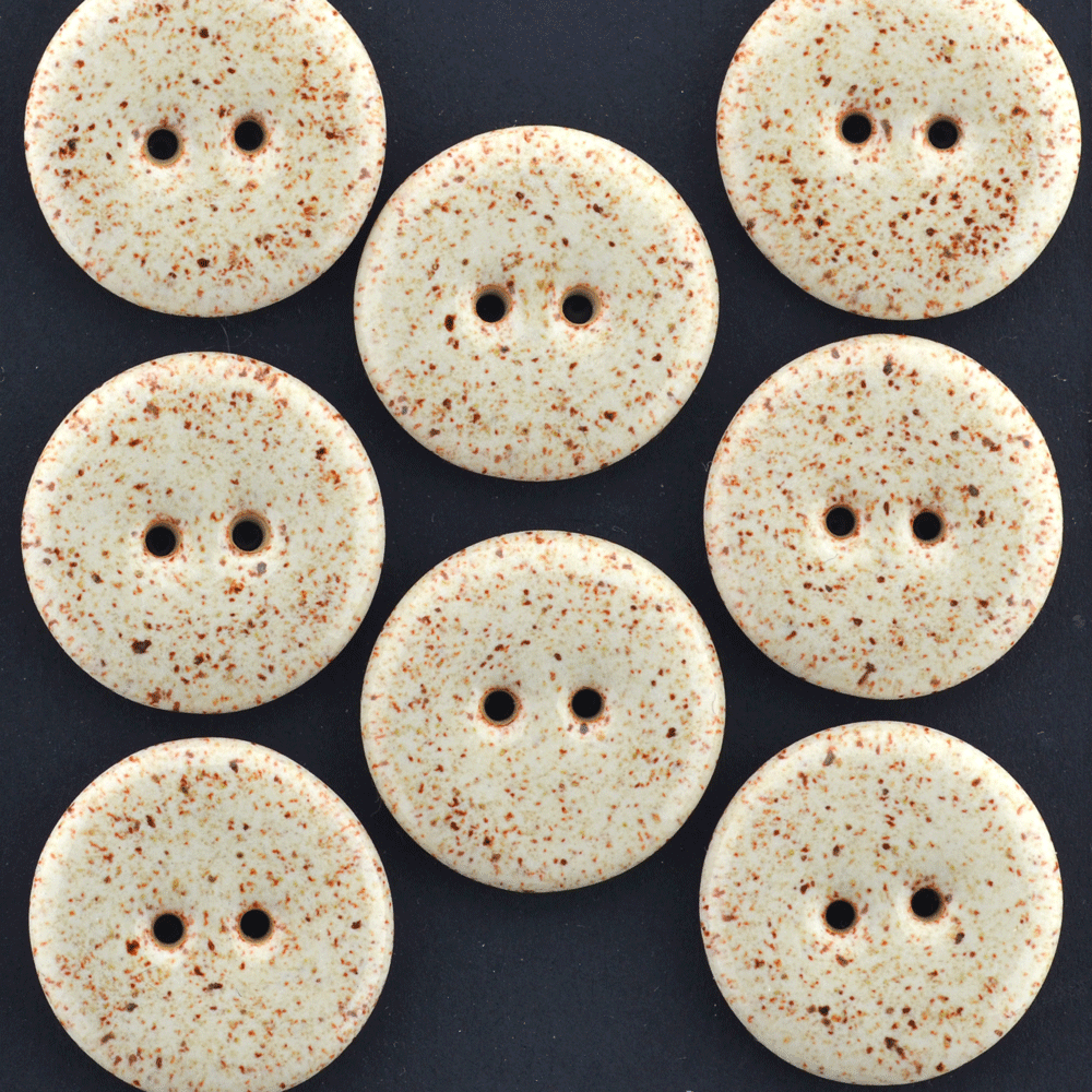 22-23mm ceramic buttons sprinkles