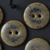 6 pcs. 23mm ceramic buttons oak
