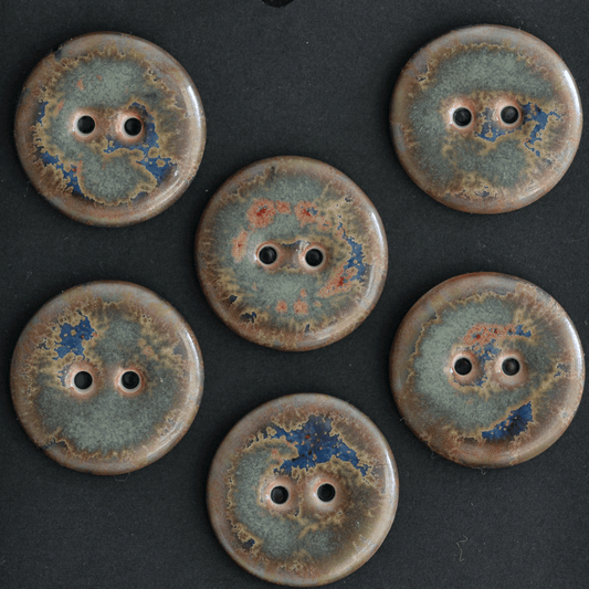 22-23 mm porcelain buttons fireworks