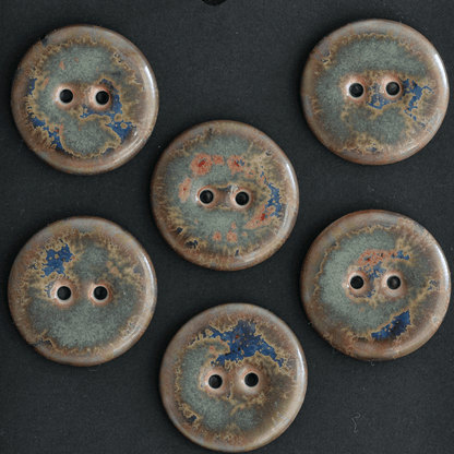 22-23 mm porcelain buttons fireworks