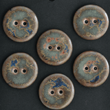 22-23 mm porcelain buttons fireworks