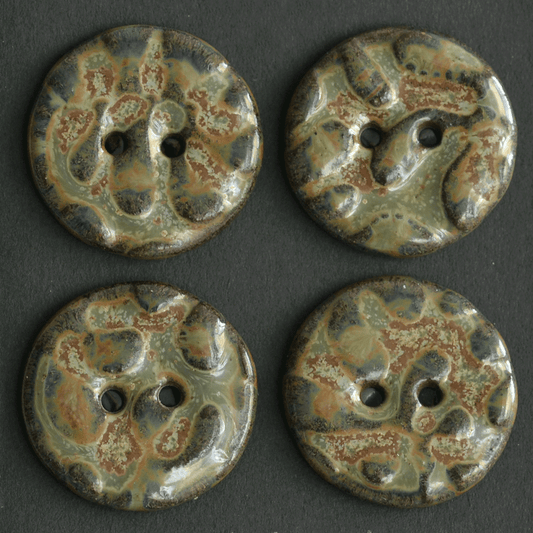 4pcs. 23mm ceramic buttons sumpf