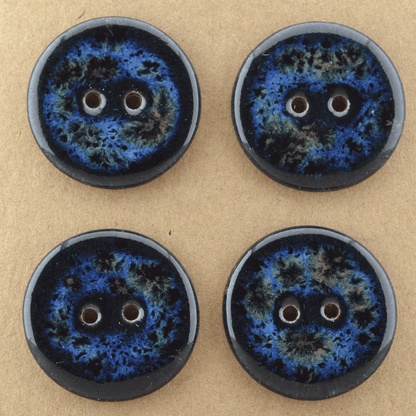 27 mm ceramic buttons deep sea