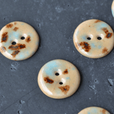 19mm ceramic buttons retro