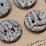 6 pcs. 32mm ceramic buttons autumn