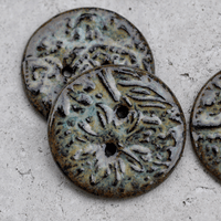 31-32 mm ceramic buttons barock